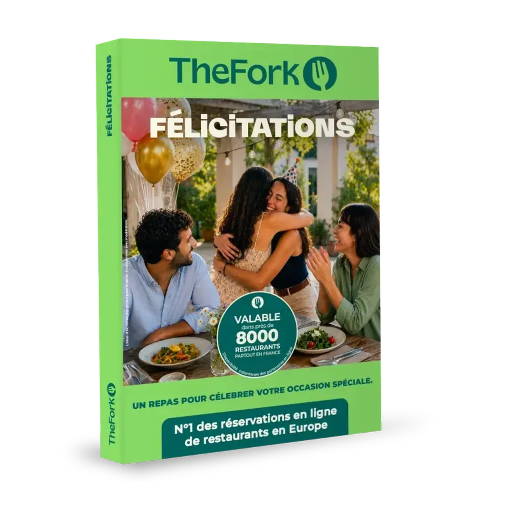 THEFORK Coffret cadeau thefork - félicitations