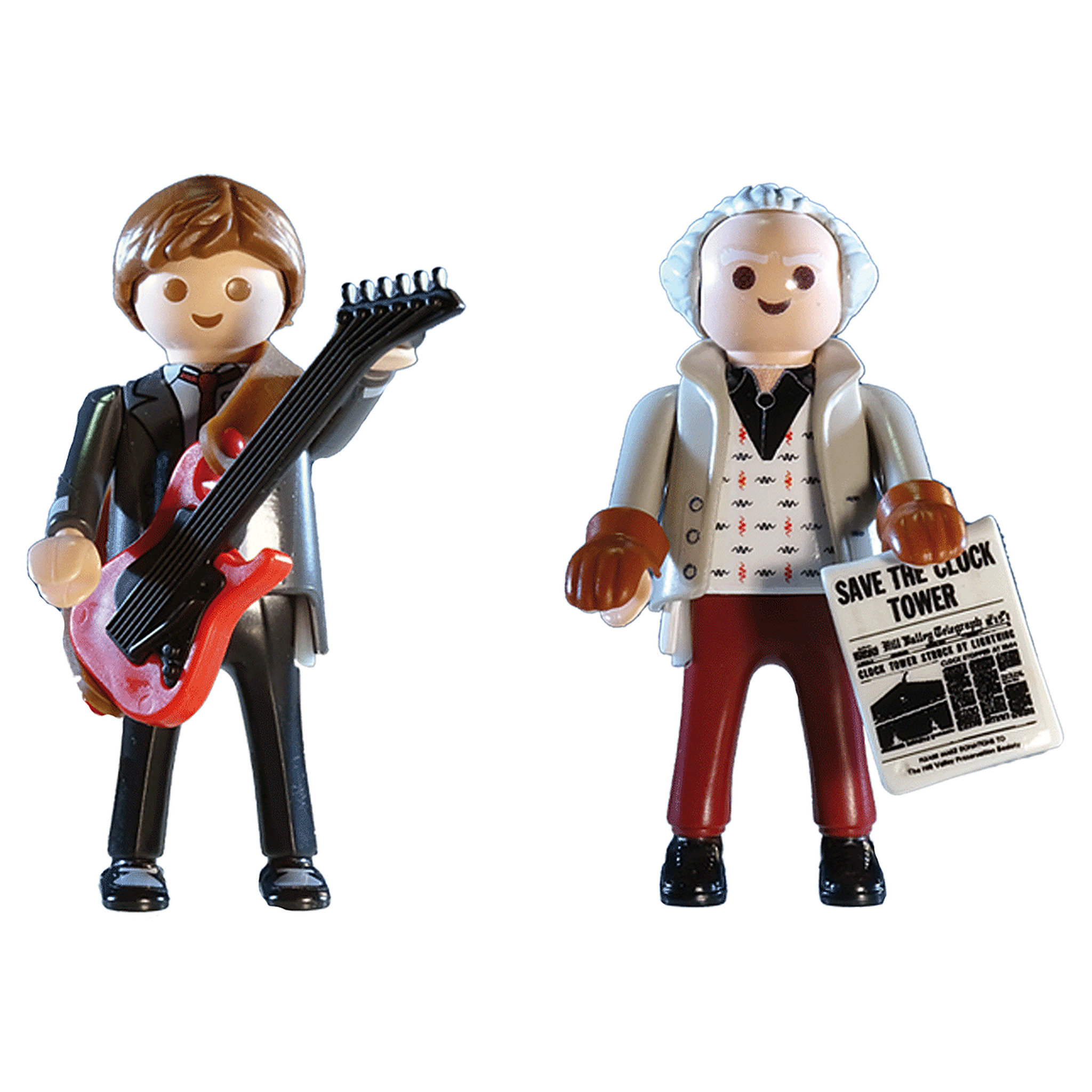 Voir la diapositive 2 : PLAYMOBIL 70459 - Back to the Future - Marty Mcfly et Dr. Emmett Brown