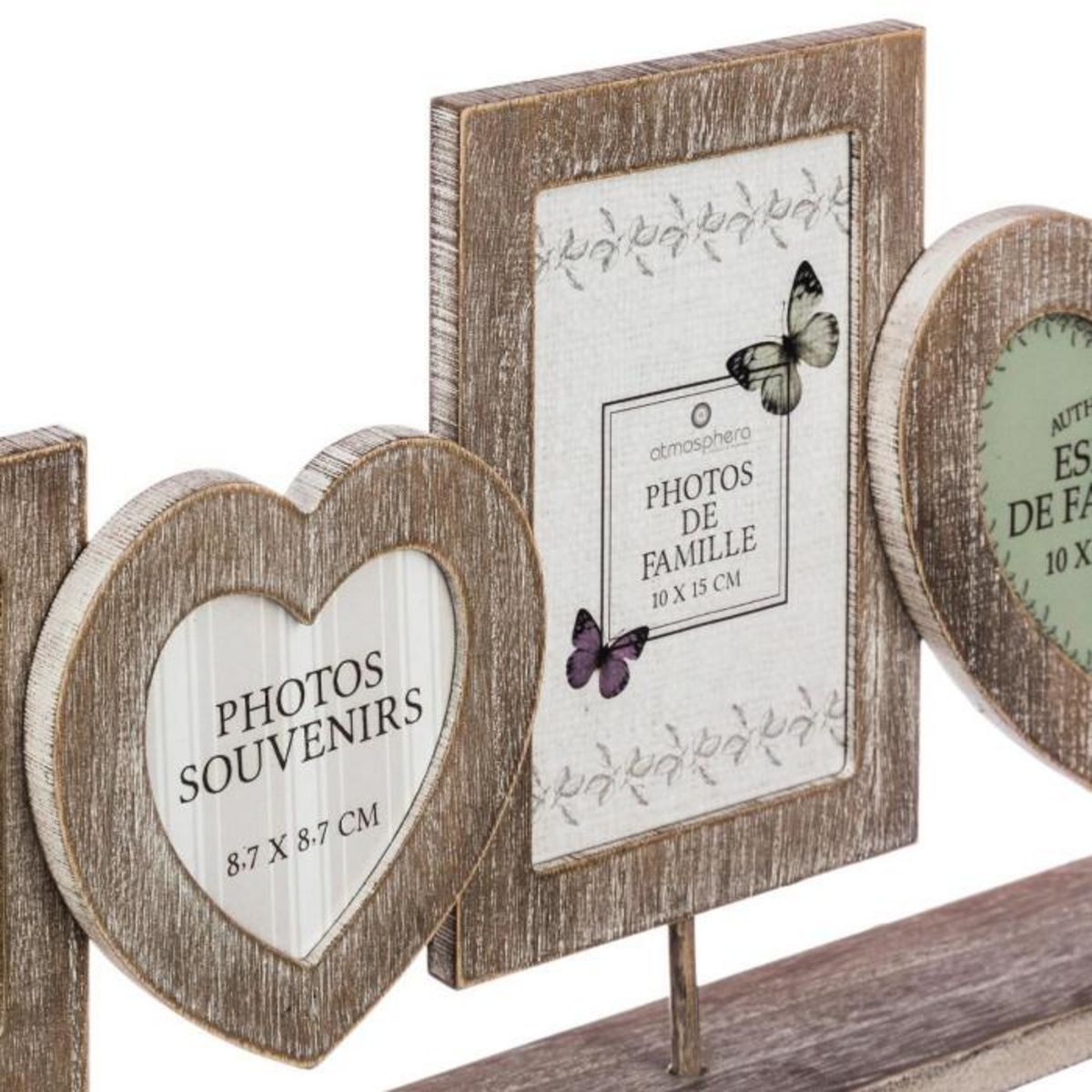 ATMOSPHERA Pêle-Mêle 5 Photos à Poser  Campagne  55cm Naturel