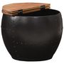 Voir la diapositive 3 : VIDAXL Table basse 53x43 cm Bois de recuperation massif