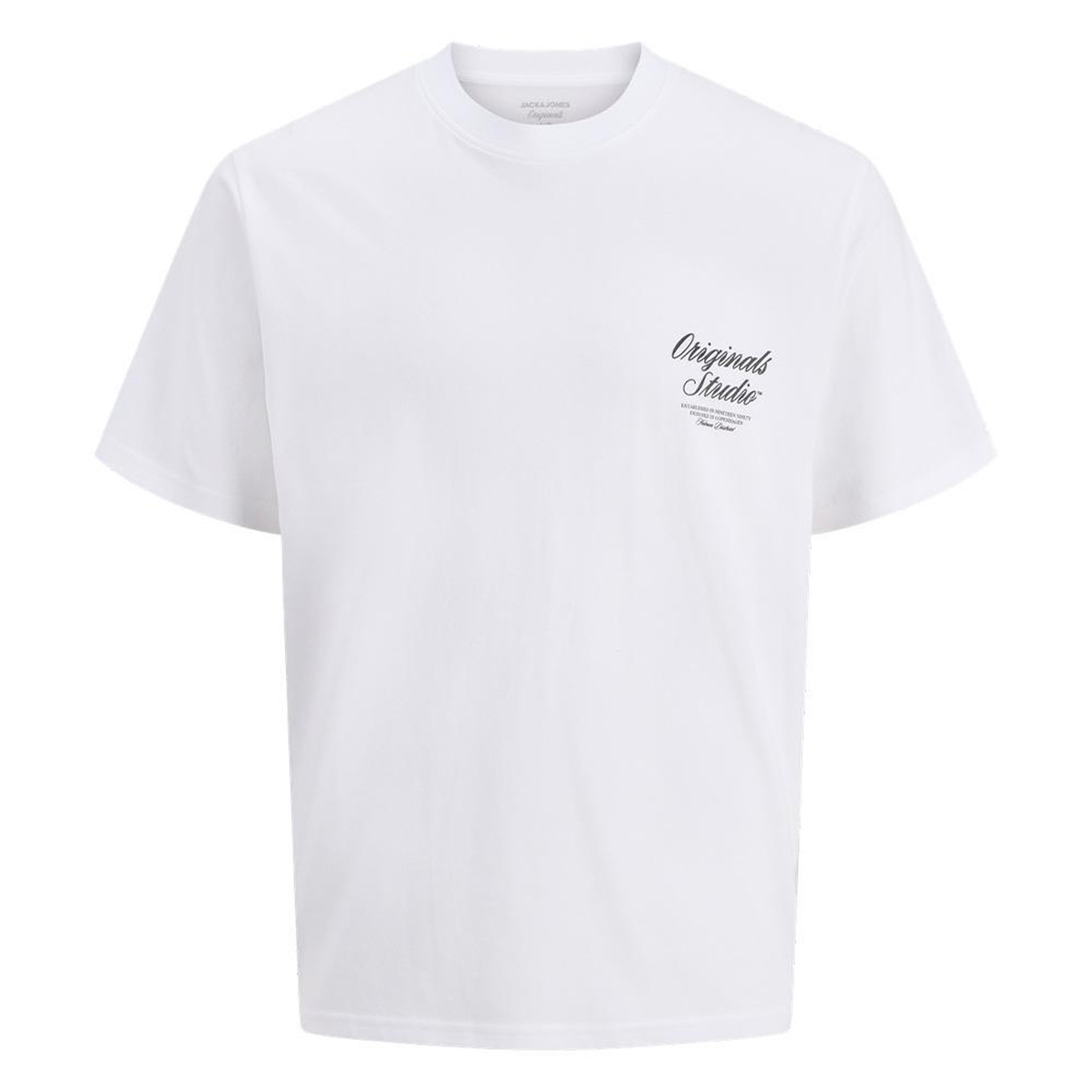 Voir la diapositive 1 : Jack & Jones T-Shirt Blanc Homme Jack & Jones Norrebro