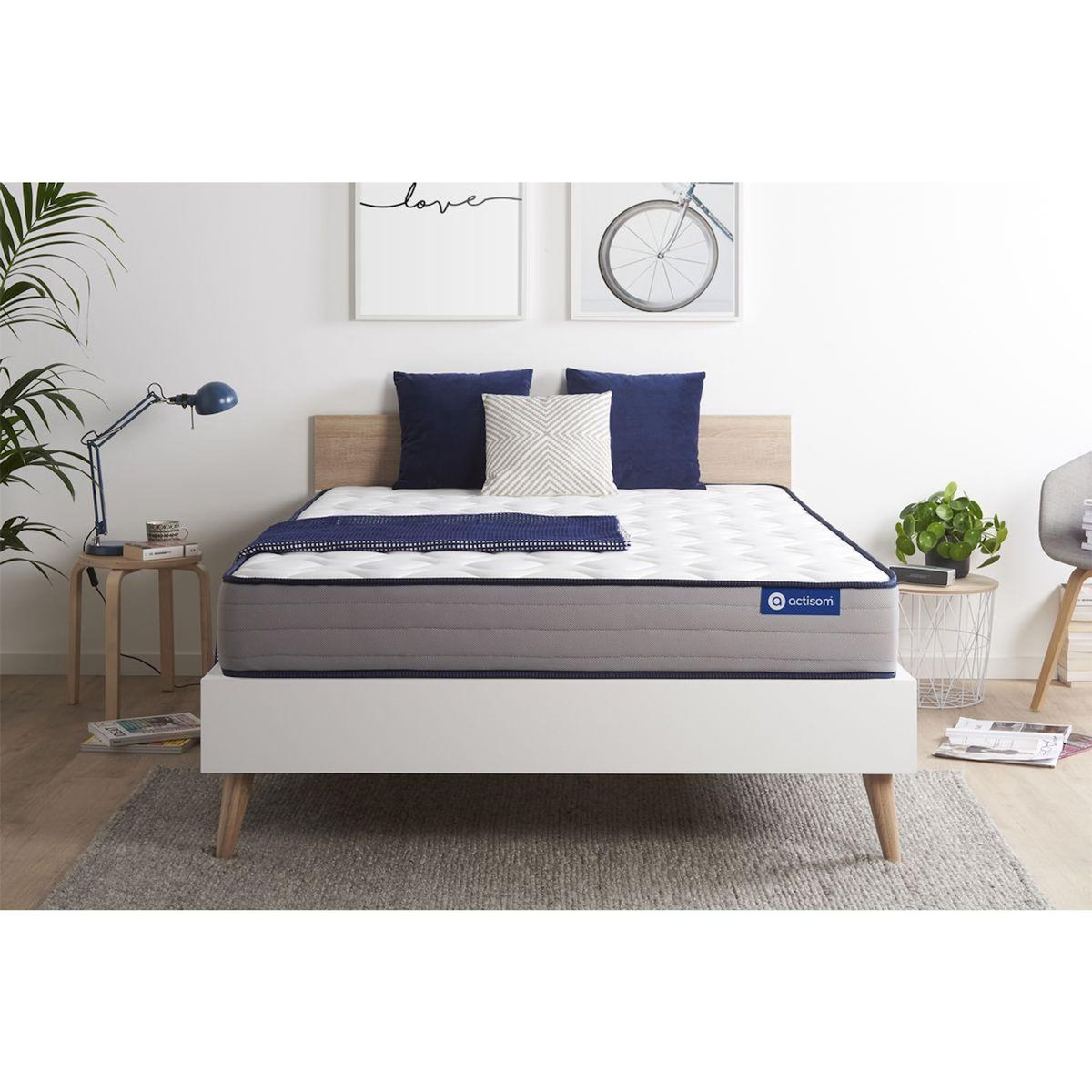 ACTISOM ACTISOM matelas Latex et Mémoire de forme ACTILATEX FORM 180x200 cm 5zones de confort