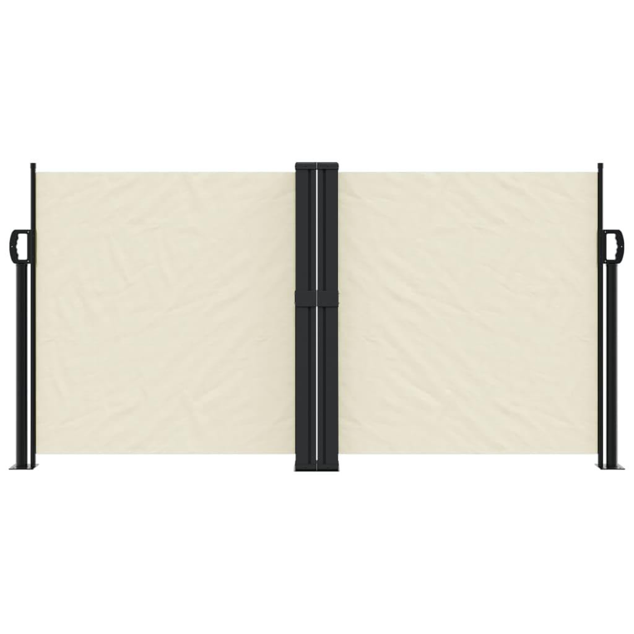 Voir la diapositive 3 : VIDAXL Auvent lateral retractable creme 120x1200 cm
