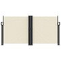Voir la diapositive 3 : VIDAXL Auvent lateral retractable creme 120x1200 cm