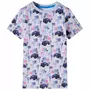VIDAXL T-shirt pour enfants melange gris 116