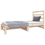 Voir la diapositive 3 : VIDAXL Lit coulissant sans matelas 2x(90x190) cm