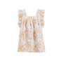 Voir la diapositive 1 : Petit Béguin Robe enfant en gaze de coton Praline