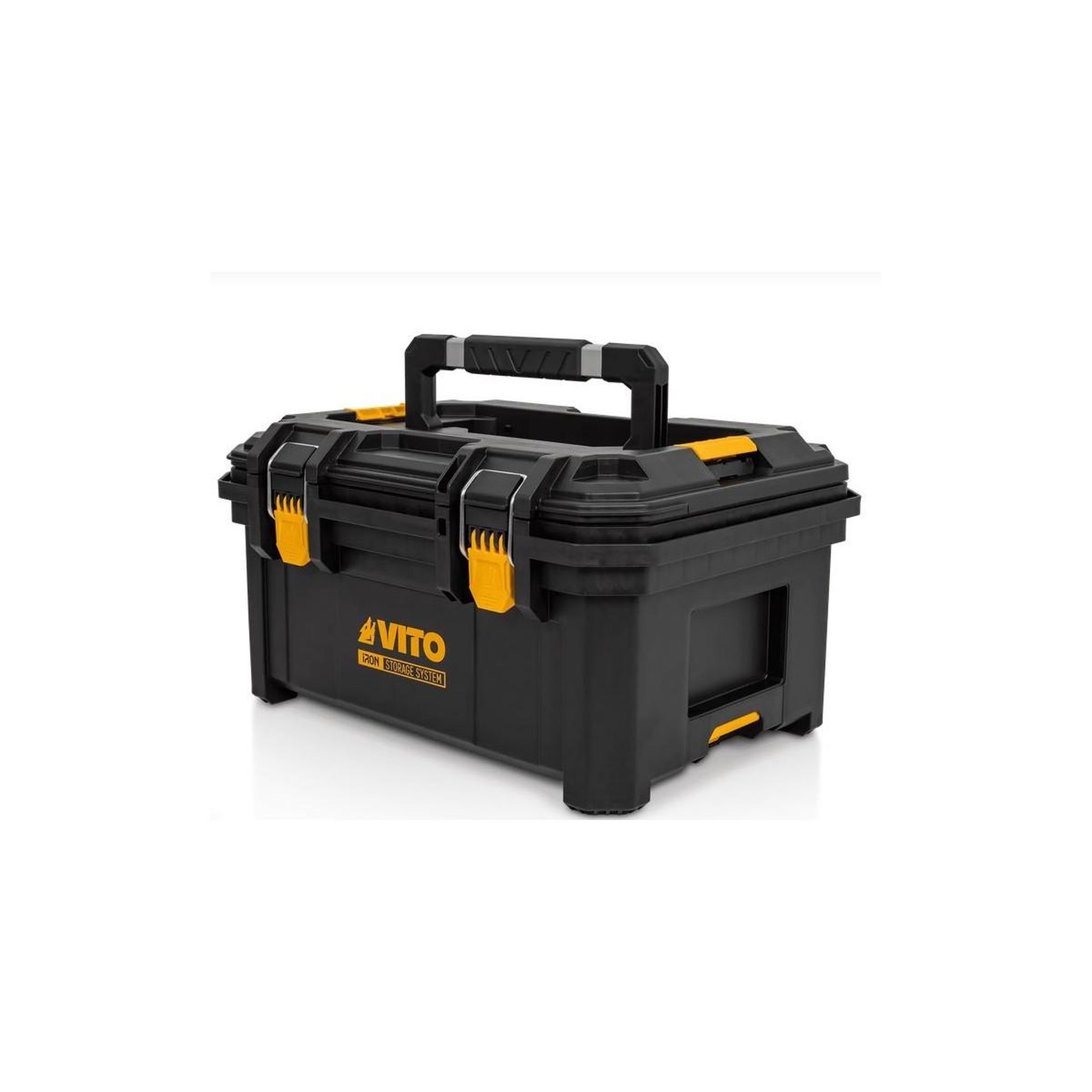VITO Boîte à outils modulaire dim 41 x 57 x 30 cm charge 45kg mallette portable capacité 39litres vito