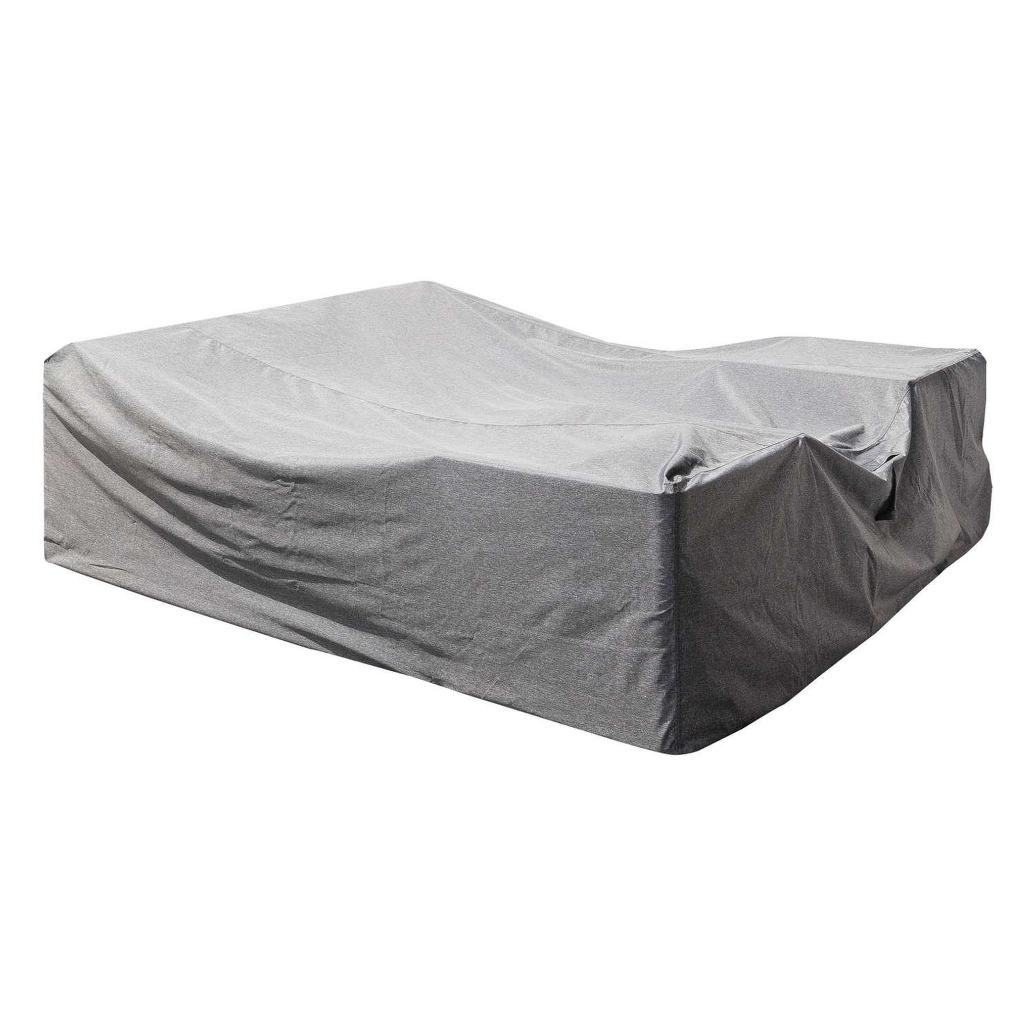 HESPERIDE Housse de protection pour salon de jardin m hambo - 250 x 250 x 90 cm - gris