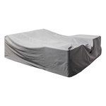 HESPERIDE Housse de protection pour salon de jardin M HAMBO - 250 x 250 x 90 cm - Gris