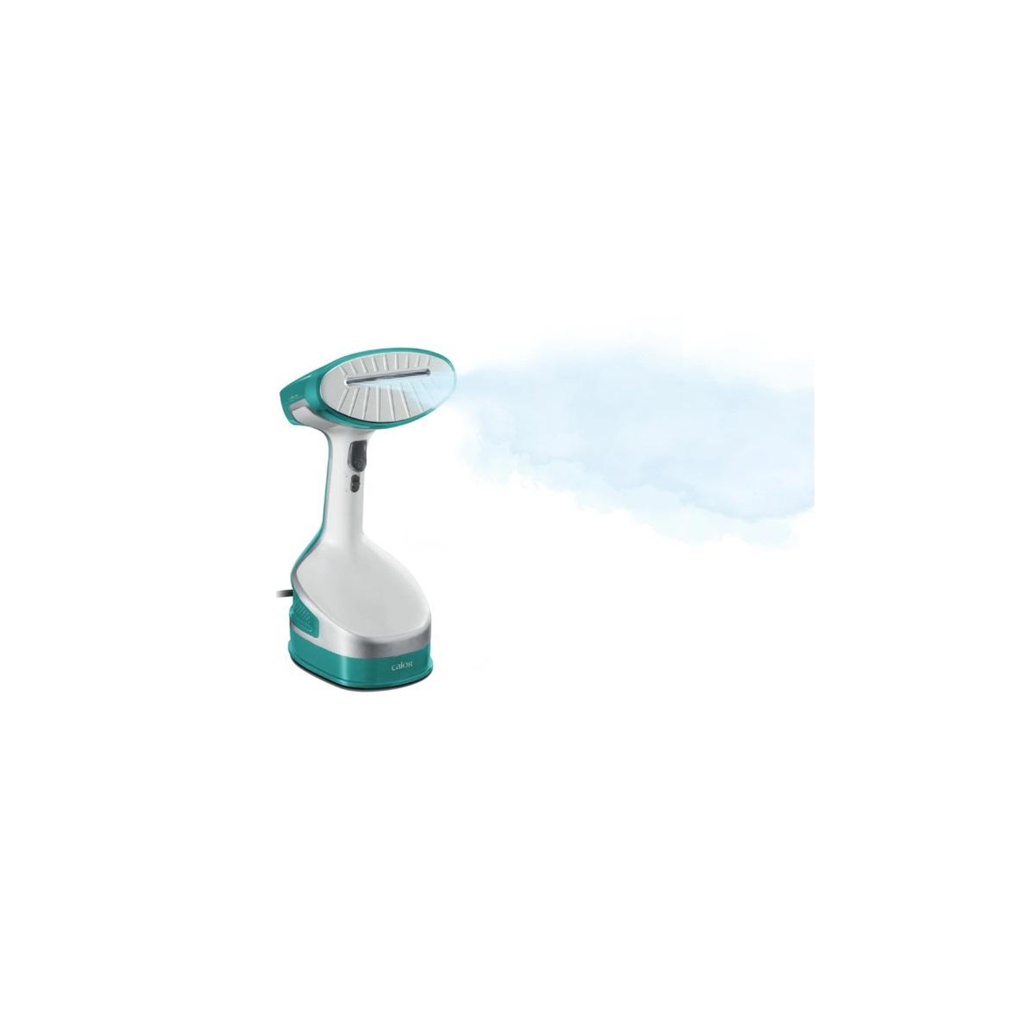 Voir la diapositive 2 : CALOR Défroisseur vapeur à main 26g/mn 1600w turquoise - dt8173c0
