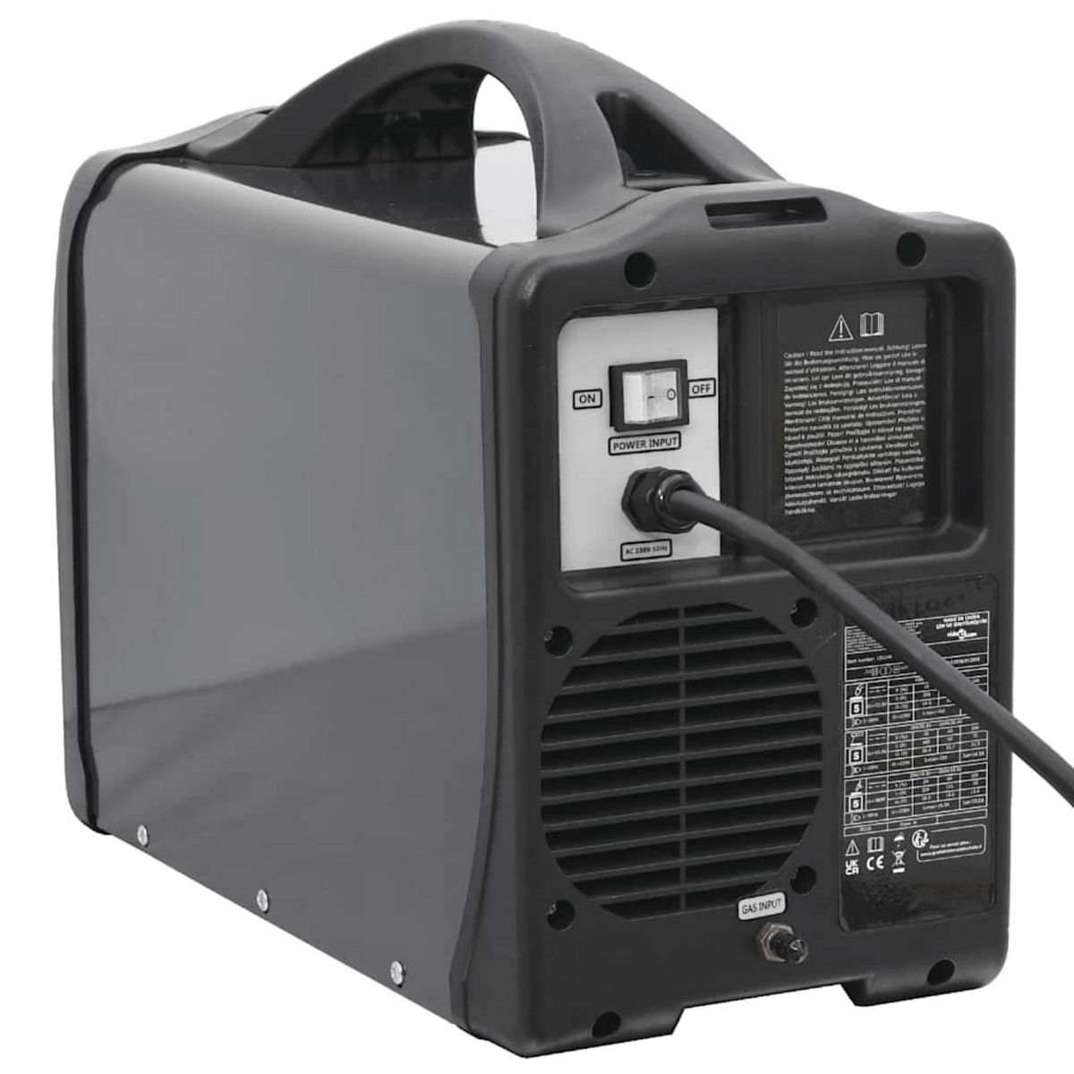 VIDAXL Machine a souder MIG / MMA / Lift TIG 200 A