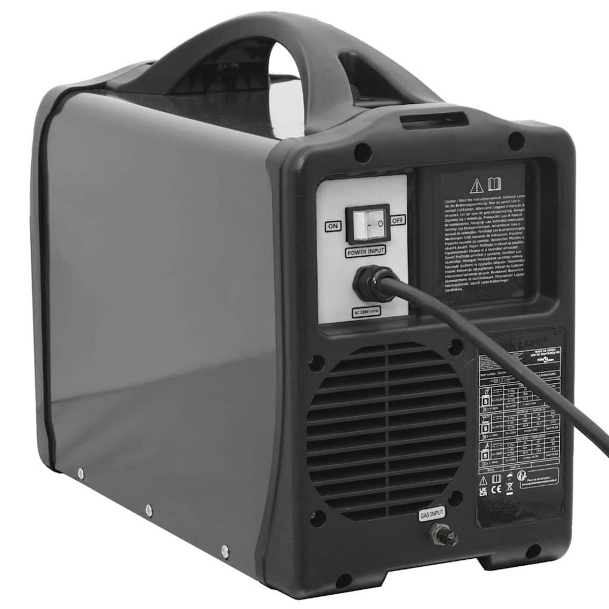 VIDAXL Machine a souder MIG / MMA / Lift TIG 200 A