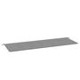 Voir la diapositive 2 : VIDAXL Coussin de banc de jardin gris 150x50x3 cm tissu oxford