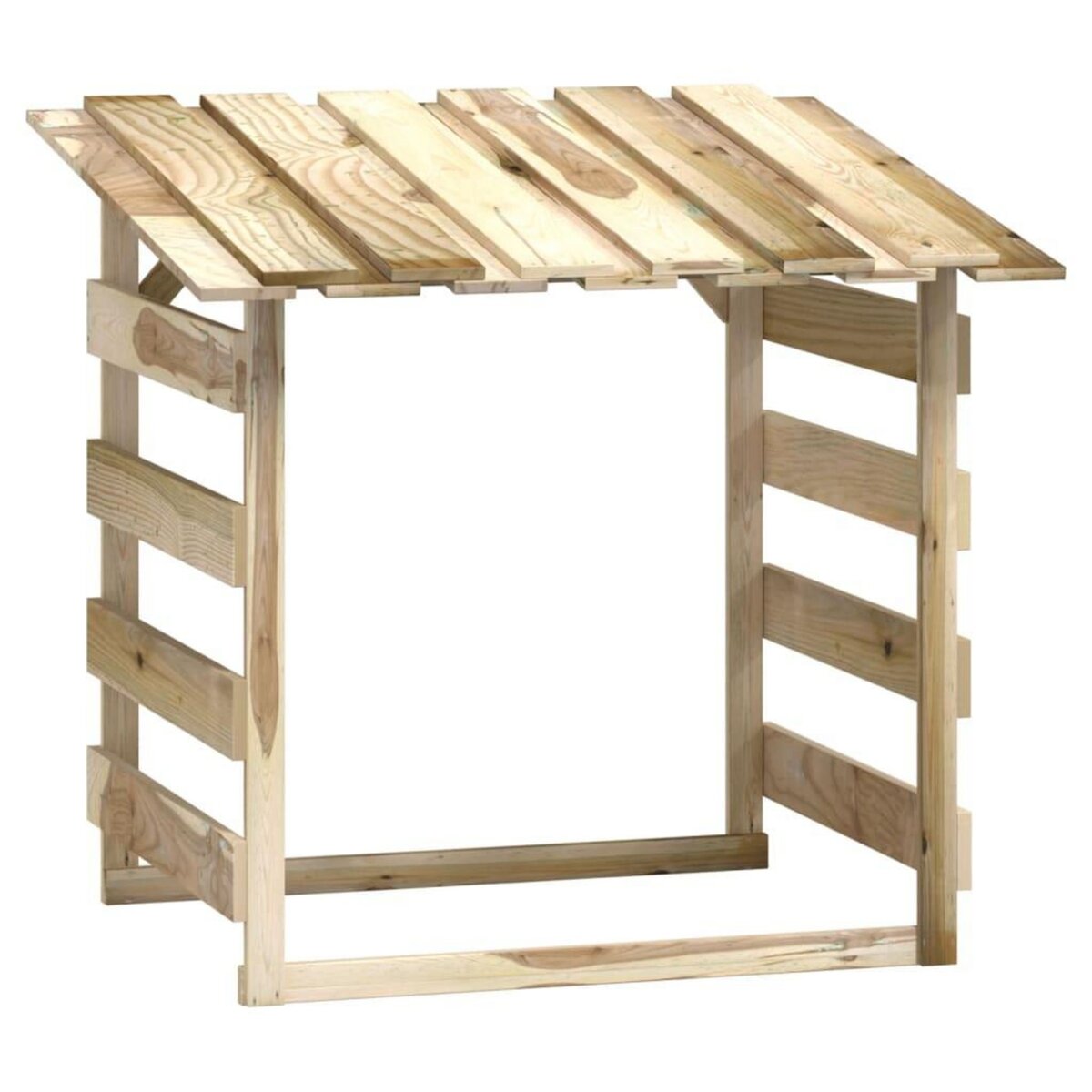 VIDAXL Pergola avec toit 100x90x100 cm Bois de pin impregne