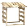 Voir la diapositive 2 : VIDAXL Pergola avec toit 100x90x100 cm Bois de pin impregne