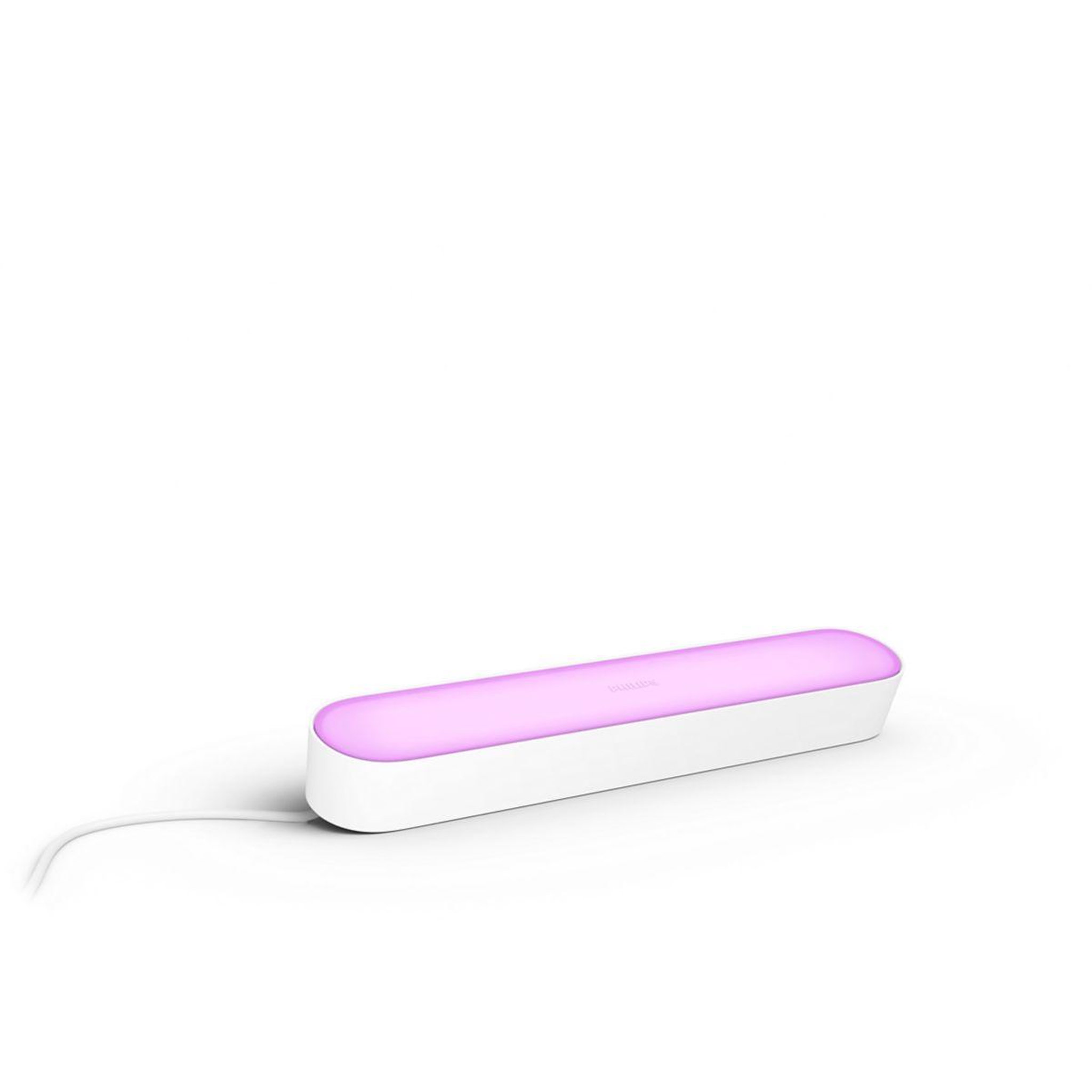 Voir la diapositive 2 : PHILIPS HUE Lampe connectée W&C Play x1 avec alim. Blanc