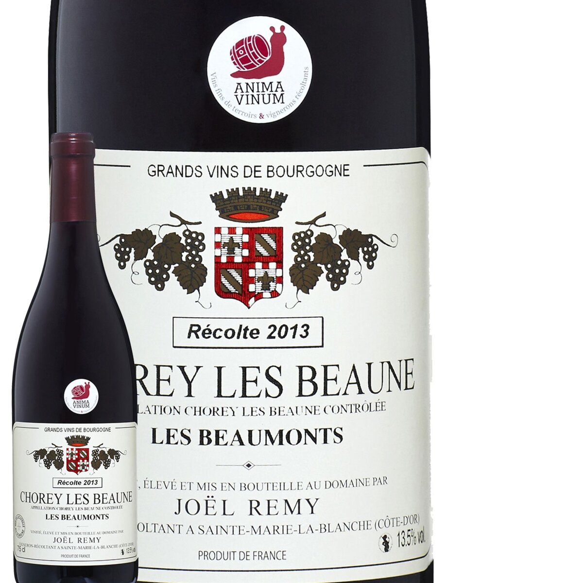 Domaine Joel Remy Chorey Lès Beaune Les Beaumonts Rouge 2013