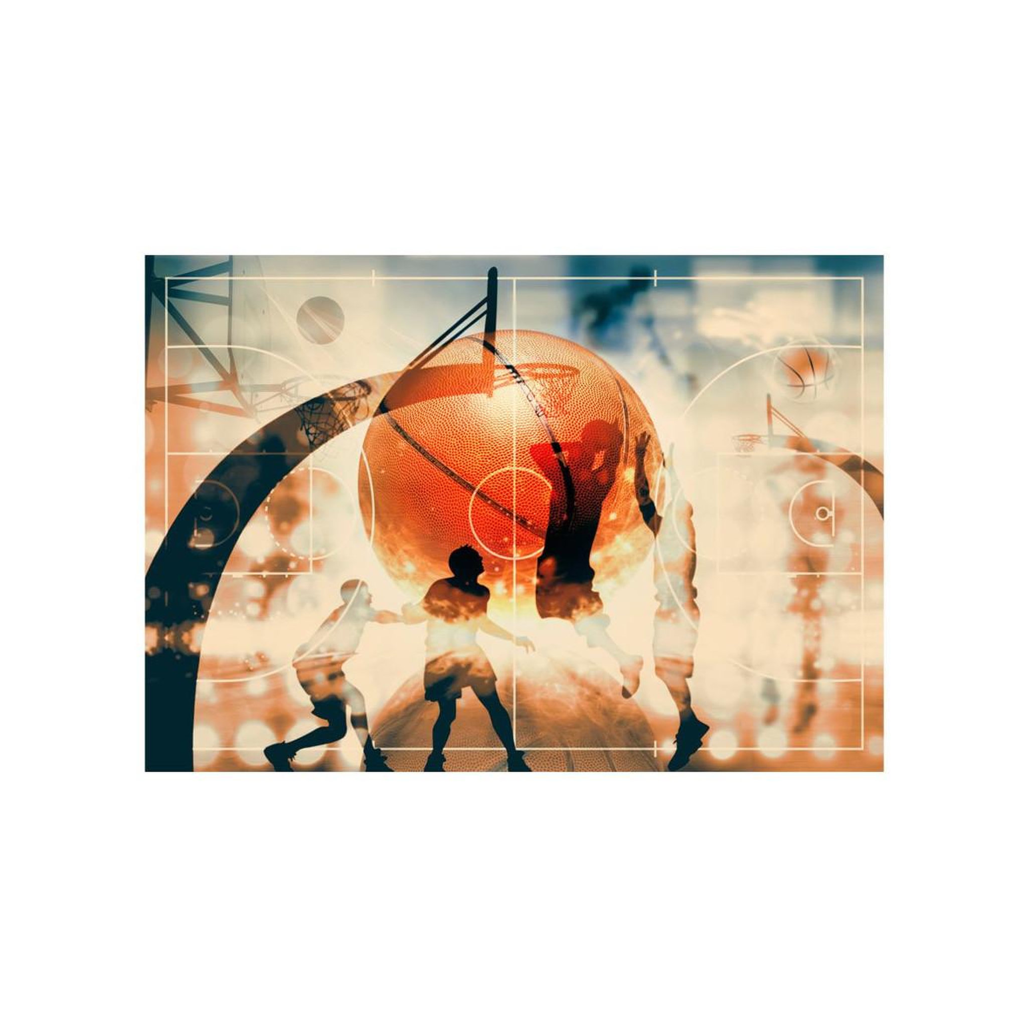 Voir la diapositive 2 : Paris Prix Papier peint  i love basketball!