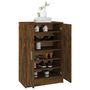 Voir la diapositive 4 : VIDAXL Meuble a chaussures Chene fume 60x35x92 cm Bois d'ingenierie