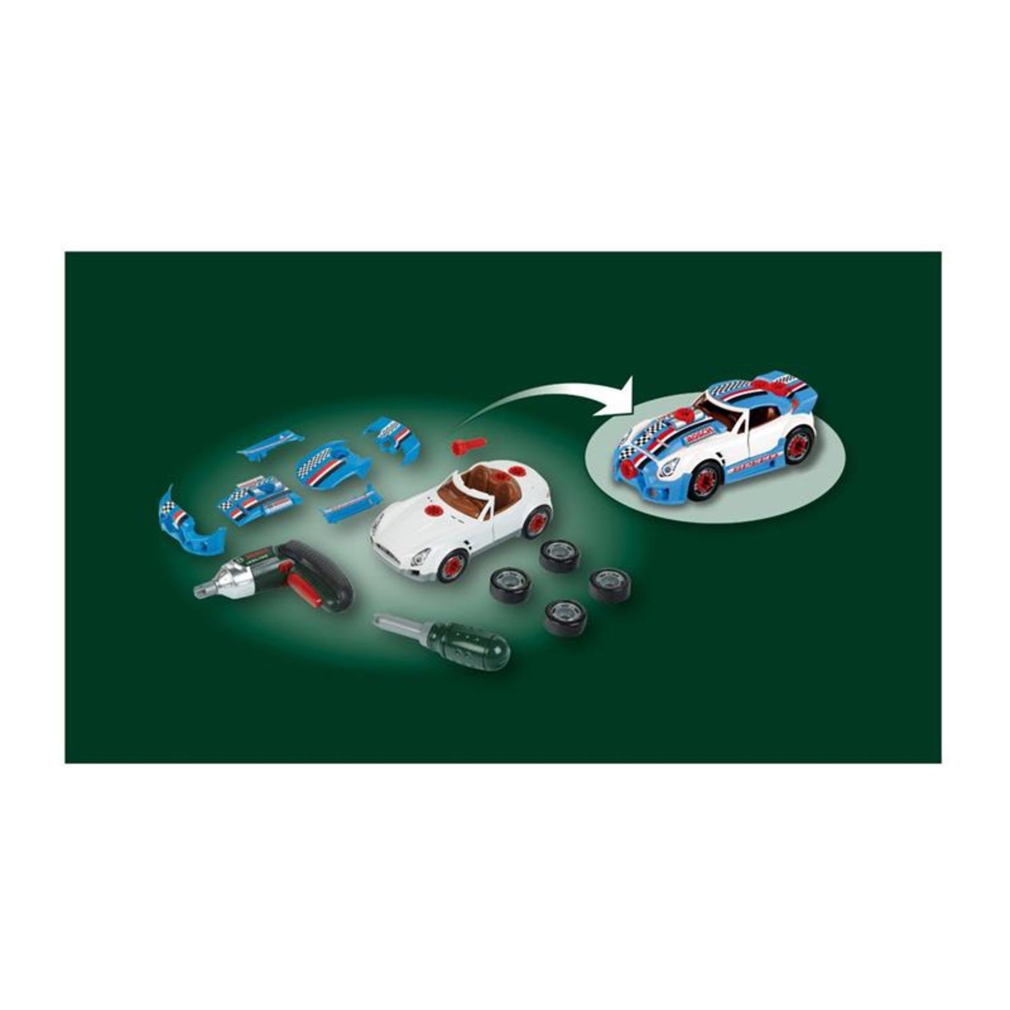 Voir la diapositive 2 : THEO KLEIN Bosch Car Tuning Set