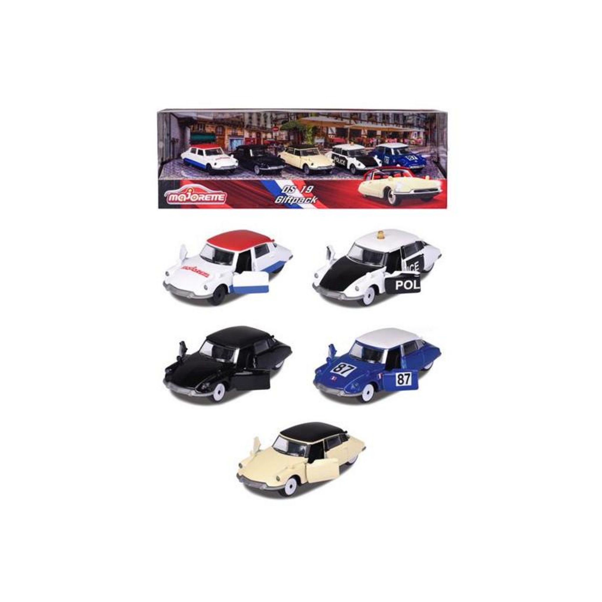Coffret Voitures Miniatures Majorette Limited Edition - 5 Modèles Métal
