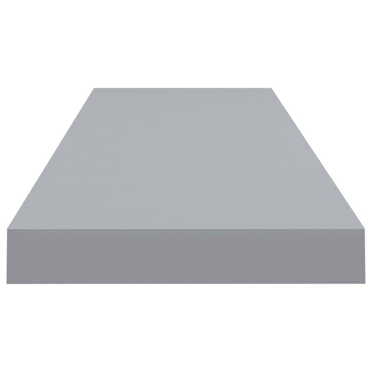 VIDAXL Etageres murales flottantes 4 pcs gris 90x23,5x3,8 cm MDF