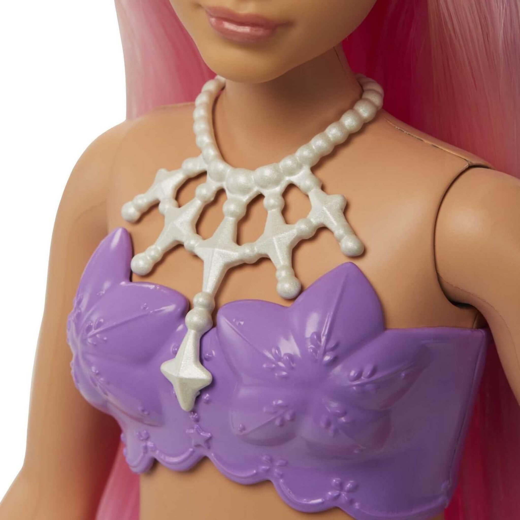 Voir la diapositive 4 : MATTEL Poupée Barbie Sirène Corail