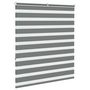 Voir la diapositive 4 : VIDAXL Store zebre gris fonce largeur du tissu 115,9 cm polyester