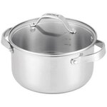 Beka Faitout inox 24cm avec couvercle en verre - 101034