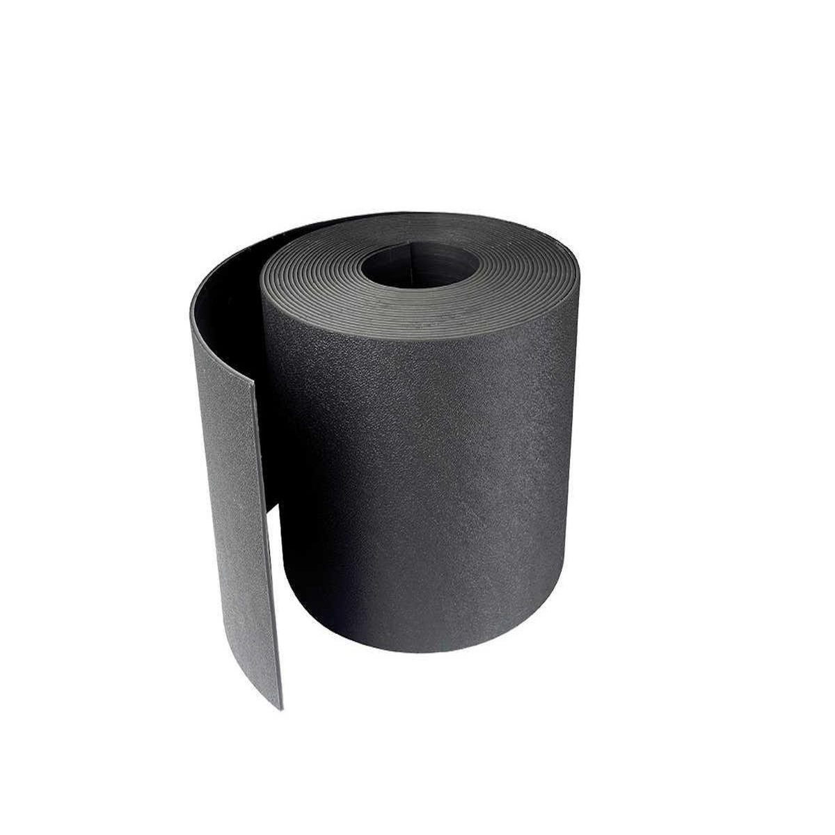 Nortene Bordure flexible en PE 100% recyclé, 10 m x 7,5 cm - Anthracite - Nortene