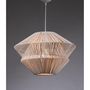 Voir la diapositive 3 : ATMOSPHERA Suspension en rotin évasée Jane - Diam. 45 cm
