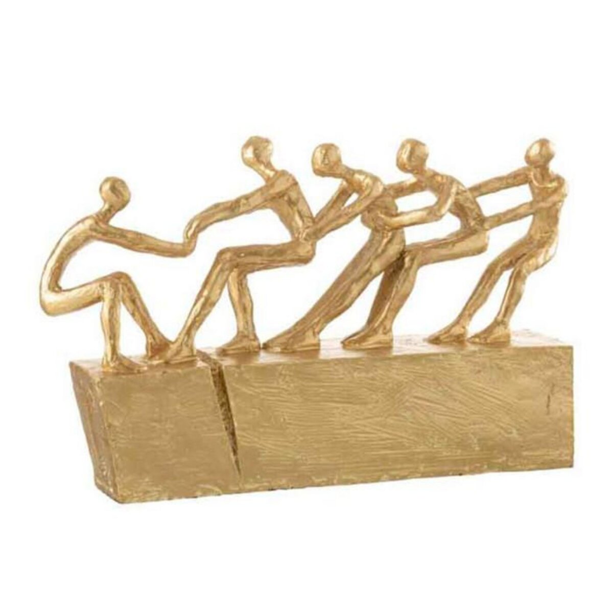 Paris Prix Statuette Déco  Personnages sur Socle  34cm Or