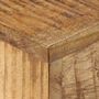 Voir la diapositive 3 : VIDAXL Table basse 68x68x41 cm Bois de manguier brut