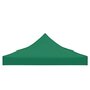 Voir la diapositive 5 : VIDAXL Toit de tente de reception 4x3 m Vert 270 g/m^2