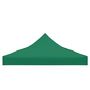 Voir la diapositive 5 : VIDAXL Toit de tente de reception 4x3 m Vert 270 g/m^2