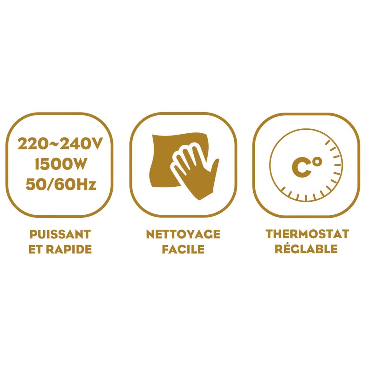 LITTLE BALANCE Gaufrier 1500w noir - 8652