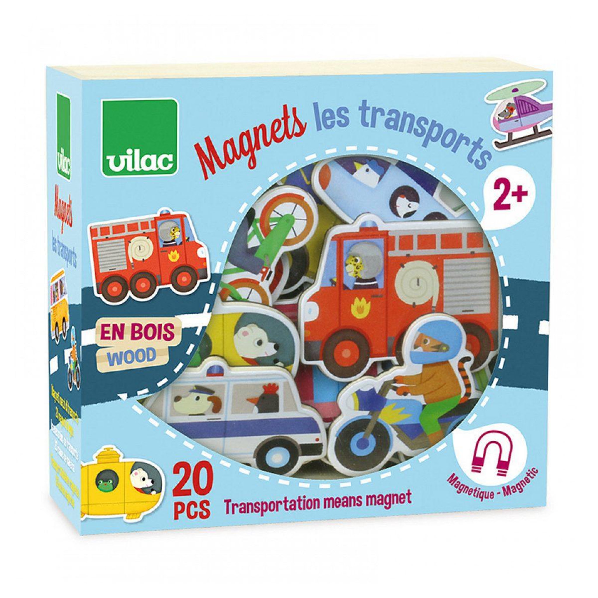 Vilac Les magnets des transports