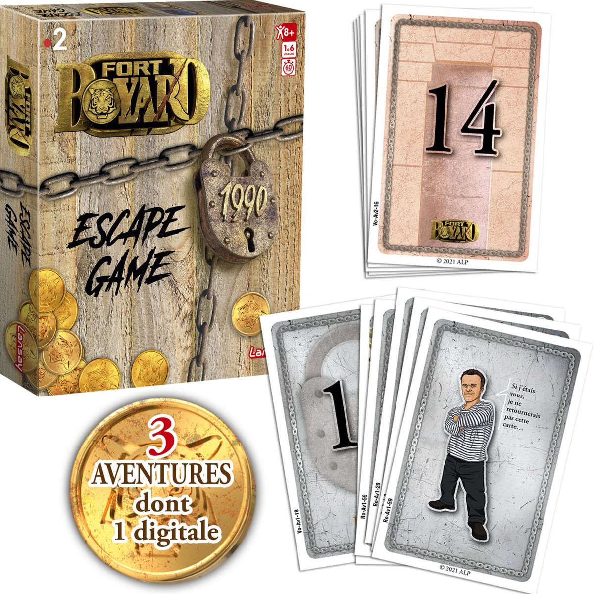 LANSAY Jeu - Fort Boyard - Escape Game 