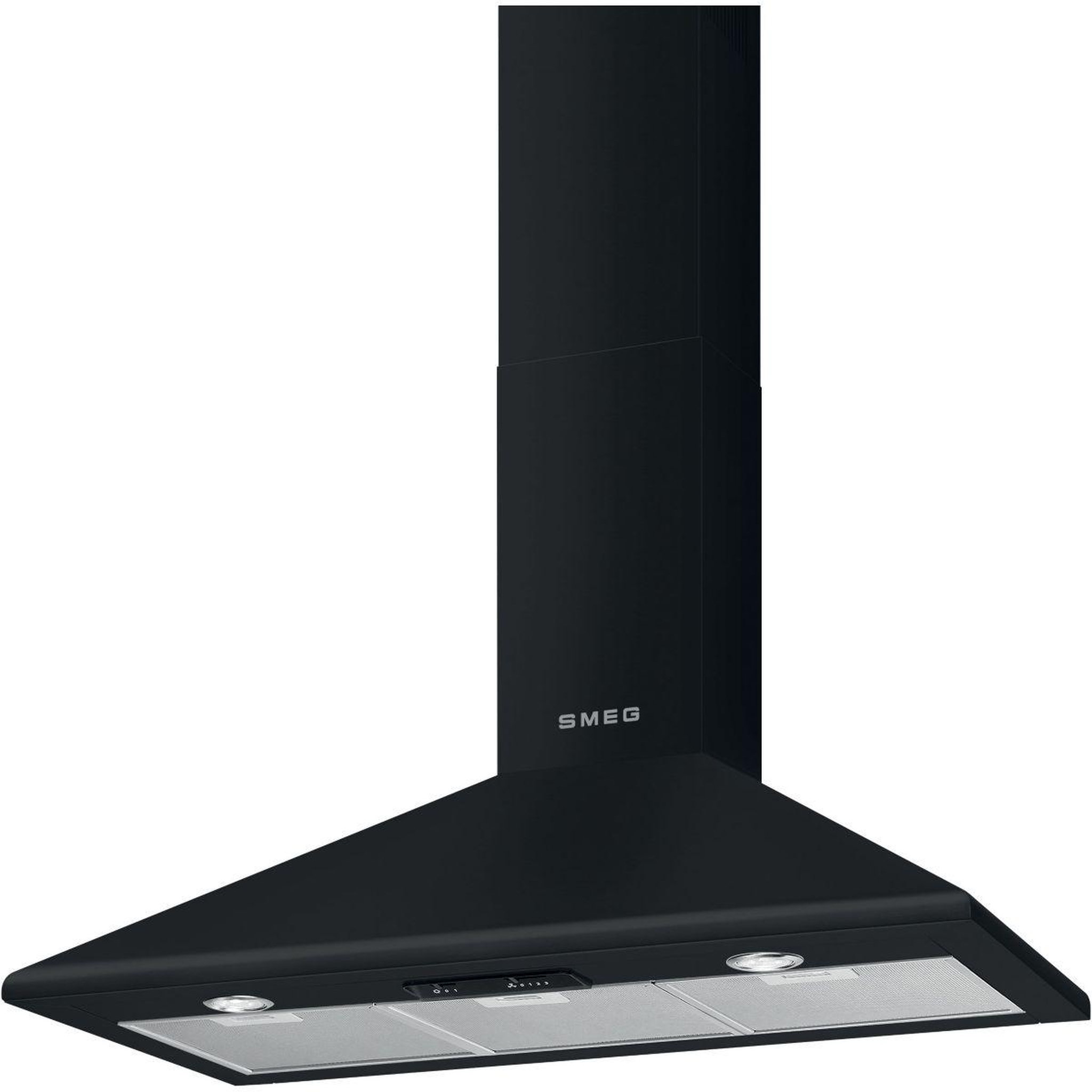 Voir la diapositive 2 : SMEG Hotte décorative murale KSED95MBL