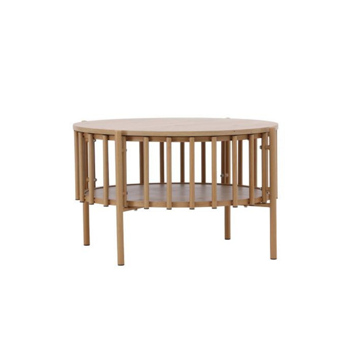 Paris Prix Table Basse Design  Rubbo  80cm Naturel