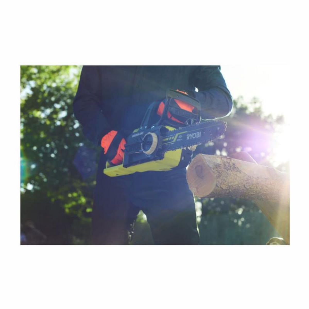 Ryobi Tronçonneuse RYOBI - RCS18X3050F - 18V One+ Brushless - 1 batterie 5.0 Ah - 1 chargeur