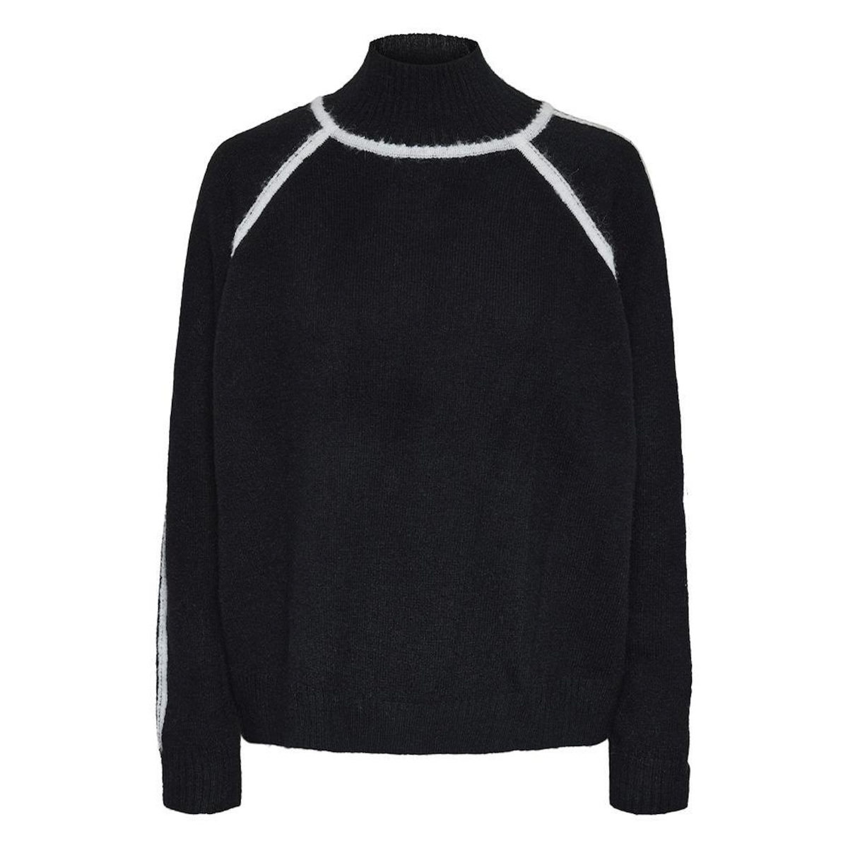 Pieces Pull Noir Femme Pieces Lola