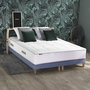 Voir la diapositive 4 : IDLITERIE Ensemble BELLAGIO 2, matelas mémoire de forme, sommier et couette