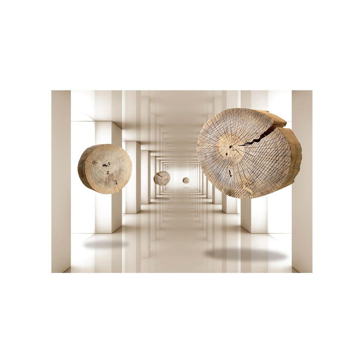 Paris Prix Papier Peint  Cercles de Bois Volants