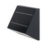 Voir la diapositive 1 : Lumisky Applique murale solaire ECOSTEP Noir Aluminium H14,1cm