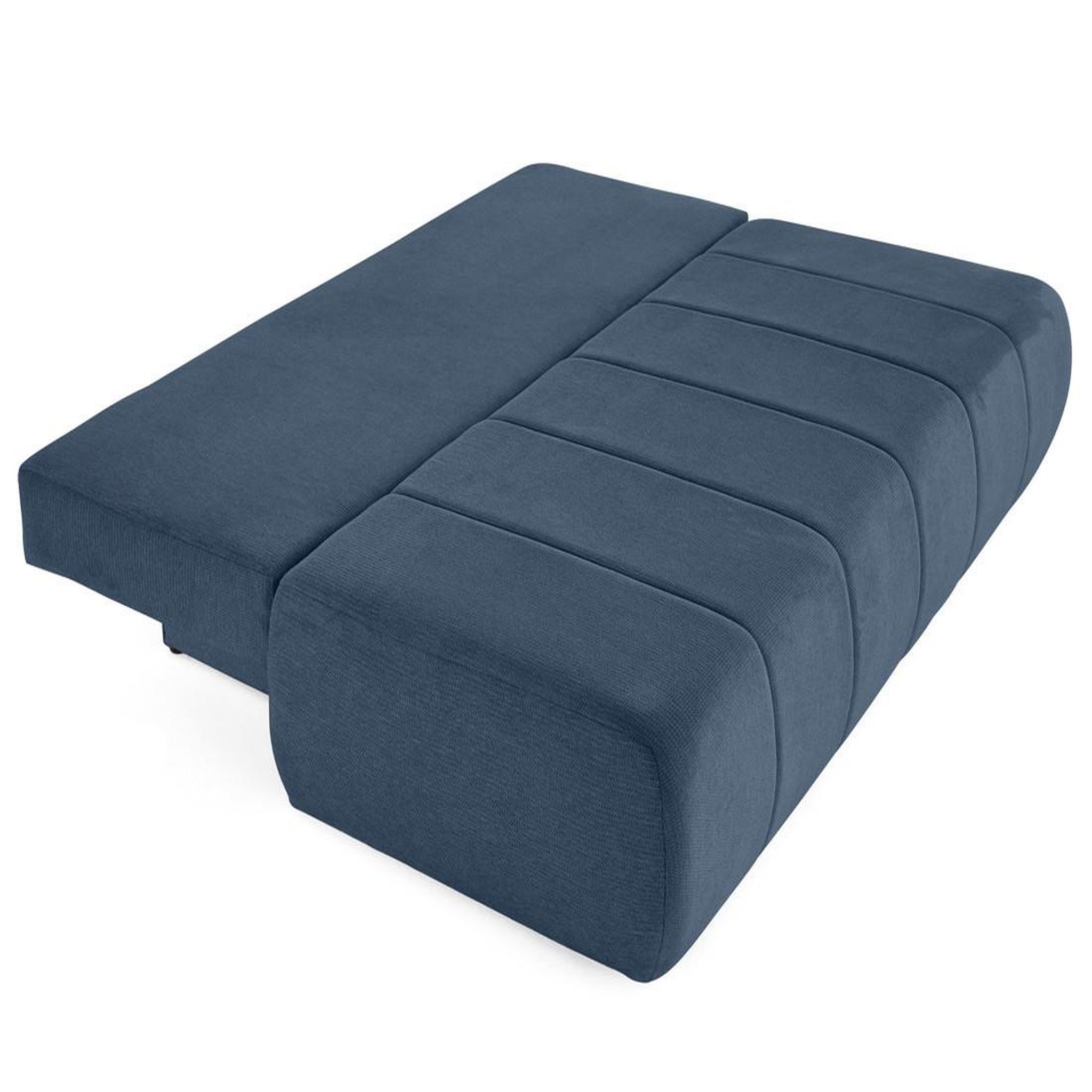 Voir la diapositive 2 : BEST MOBILIER Harper - canapé 3 places convertible avec coffre en tissu texturé