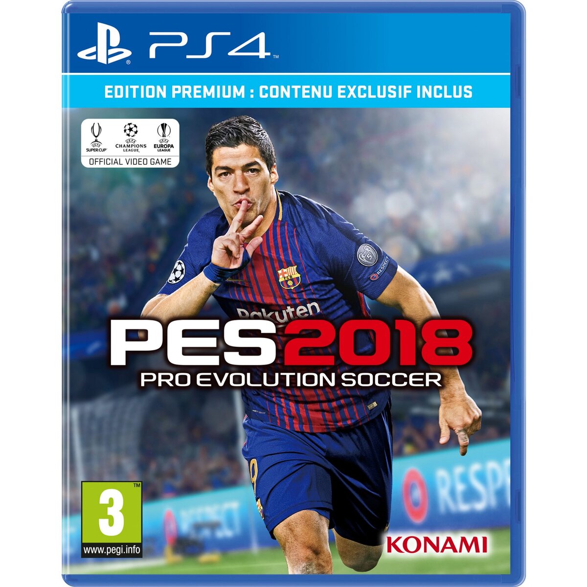 Pro Evolution Soccer 2018 - Edition Premium PS4