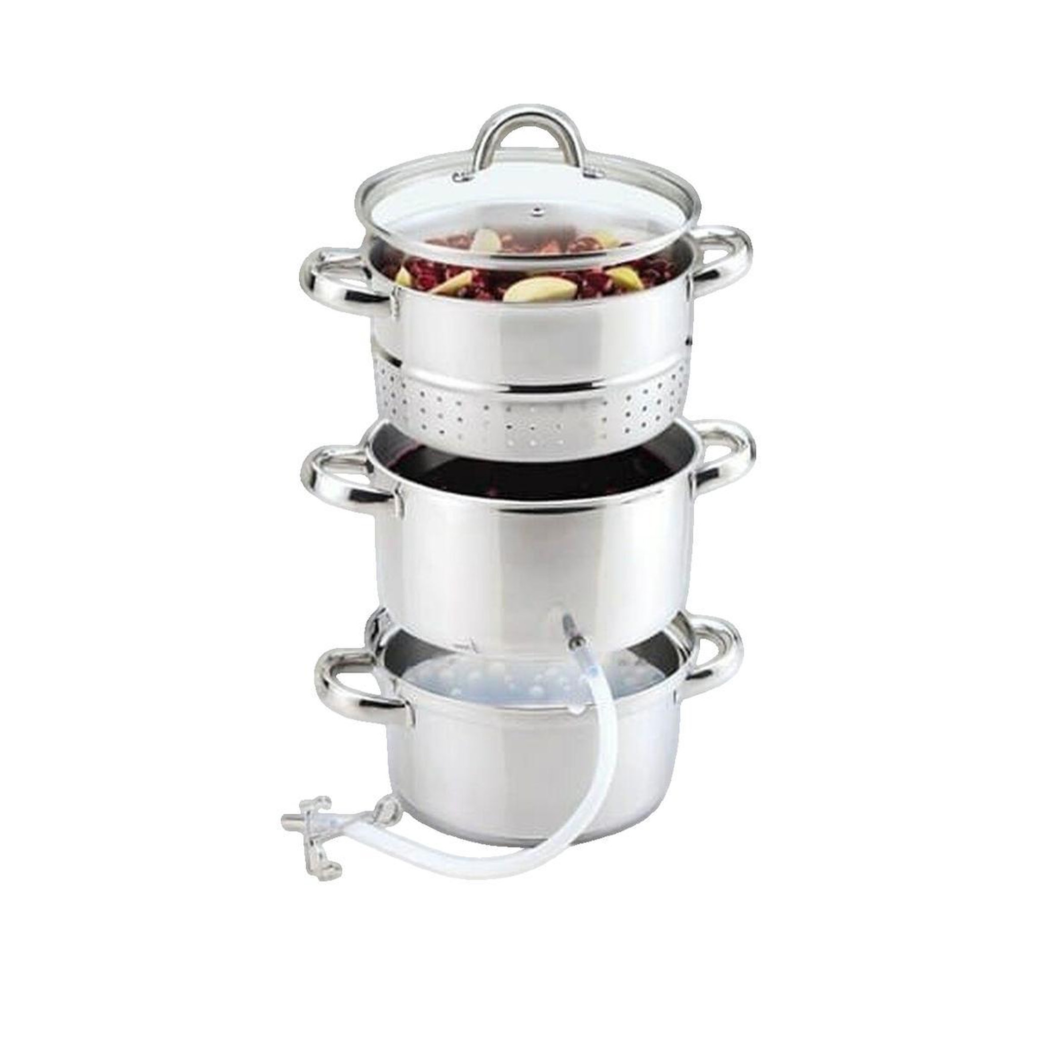 Voir la diapositive 3 : HELLO MAESTRO Cuiseur vapeur Maestro MR-1030 Argent 8 litres