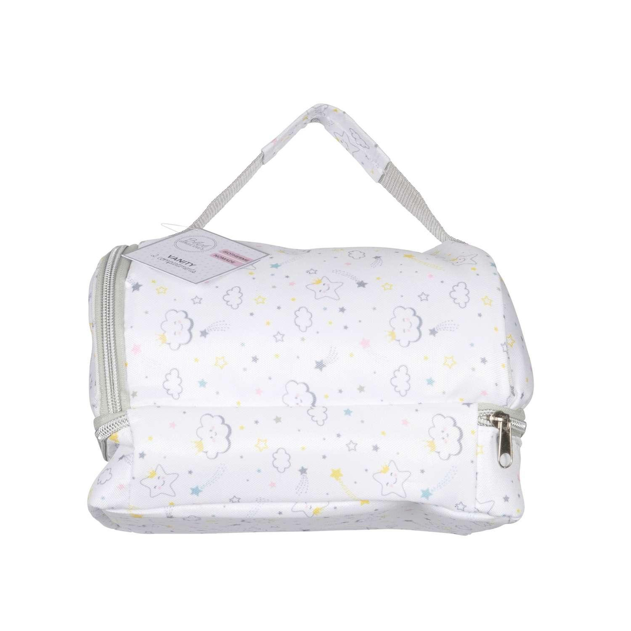 Voir la diapositive 2 : BEBE DOUCEUR Vanity nomade Tendresse avec 2 compartiments